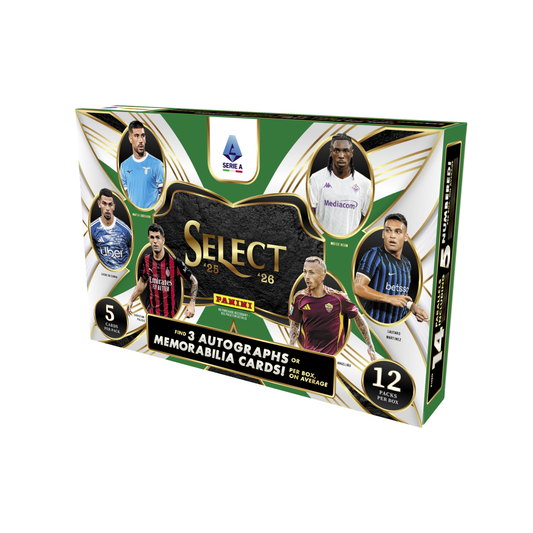 2025-26 Panini Select Serie A Soccer Hobby Box
