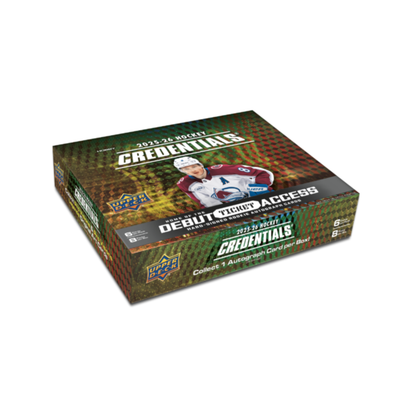 2025-26 Upper Deck Credentials Hockey Hobby Box