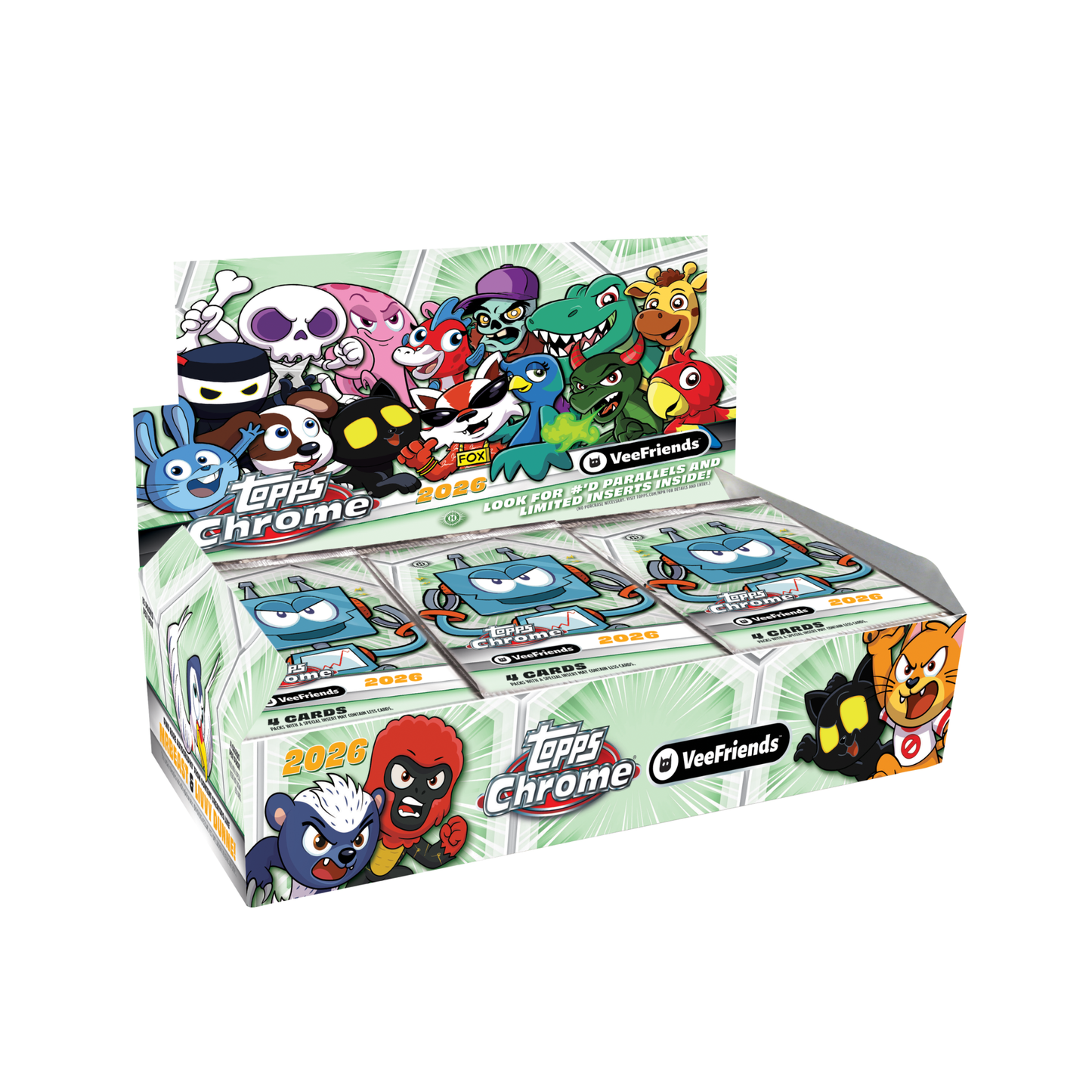 2026 Topps Chrome Veefriends Hobby Box
