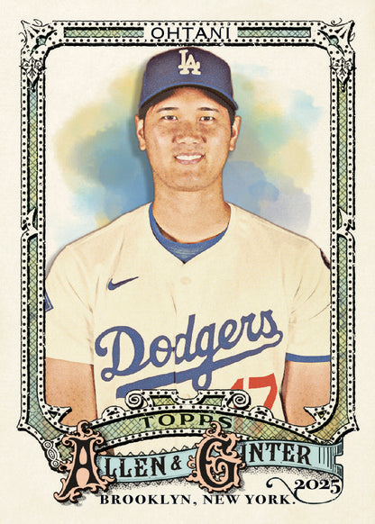 2025 Topps Allen & Ginter Baseball Shohei Ohtani
