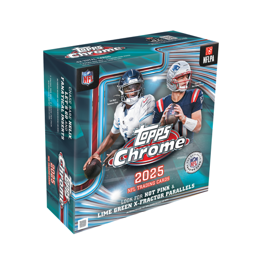 2025 Topps Chrome Football Mega Box