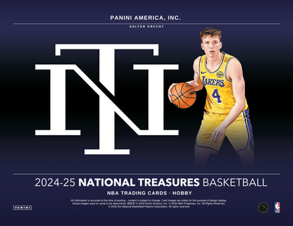 2024-25 Panini National Treasures Basketball Hobby Box