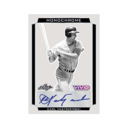 2026 Leaf Vivid Baseball Carl Yastrzemski Autograph