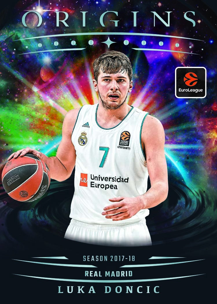 2025-26 Panini Euroleague Origins Basketball Luka Doncic