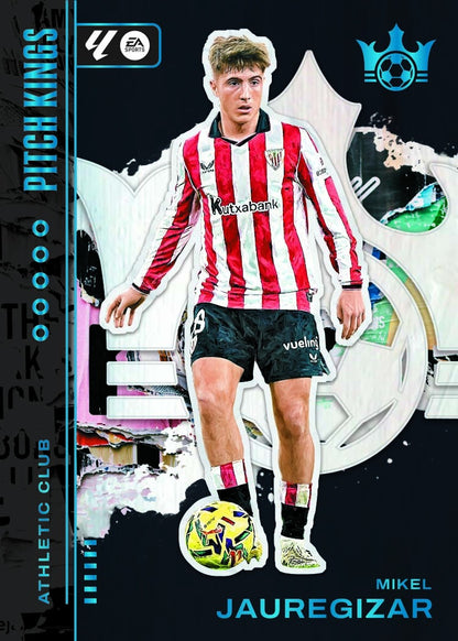 2025-26 Panini Pitch Kings International Mikel Jauregizar Base Masterpiece Card