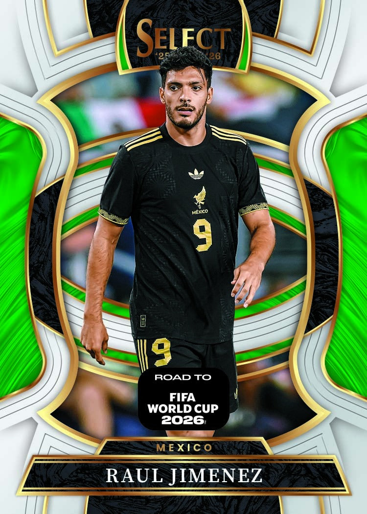 2026 Panini Select Road to World Cup Raul Jimenez Base Card