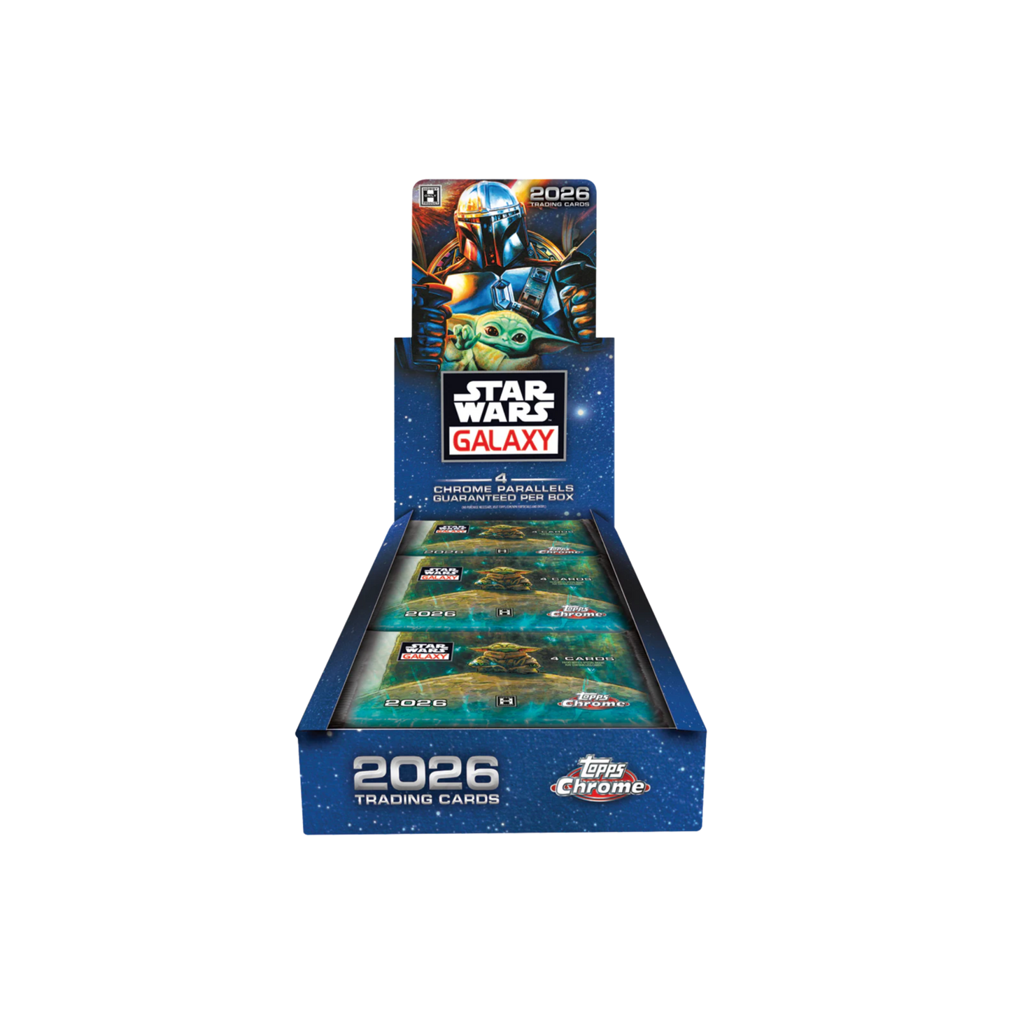 2026 Topps Star Wars Chrome Galaxy Hobby Box