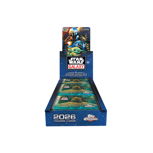 2026 Topps Star Wars Chrome Galaxy Hobby Box