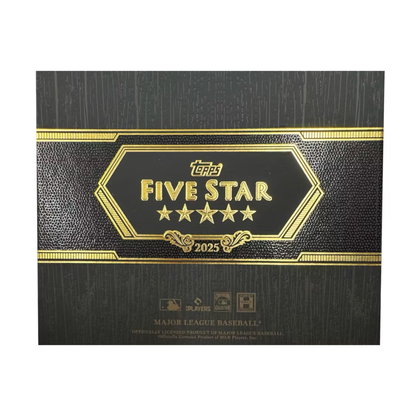2025 Topps Five Star Baseball Hobby Box