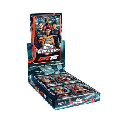 2025 Topps Chrome Formula 1 Hobby Box
