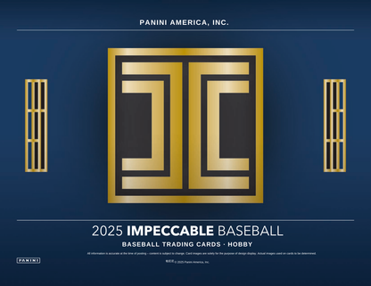 2025 Panini Impeccable Baseball Hobby Box