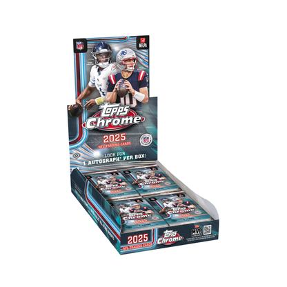 2025 Topps Chrome Football Hobby Box