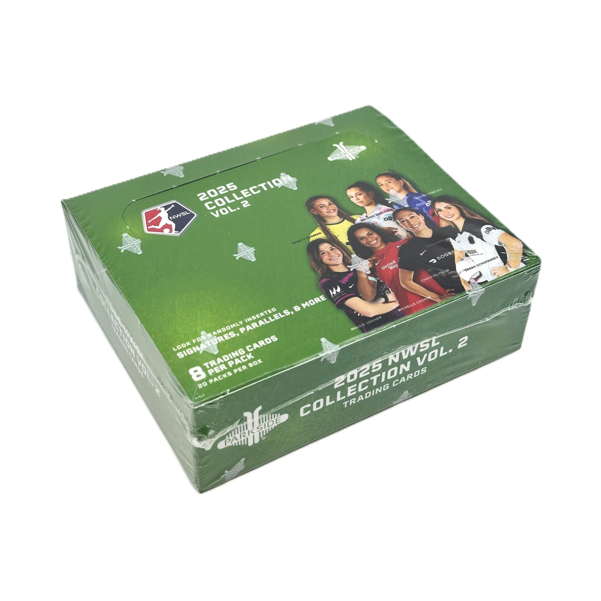 2025 Parkside NWSL Collection Vol 2 Soccer Hobby Box - 2 Autos