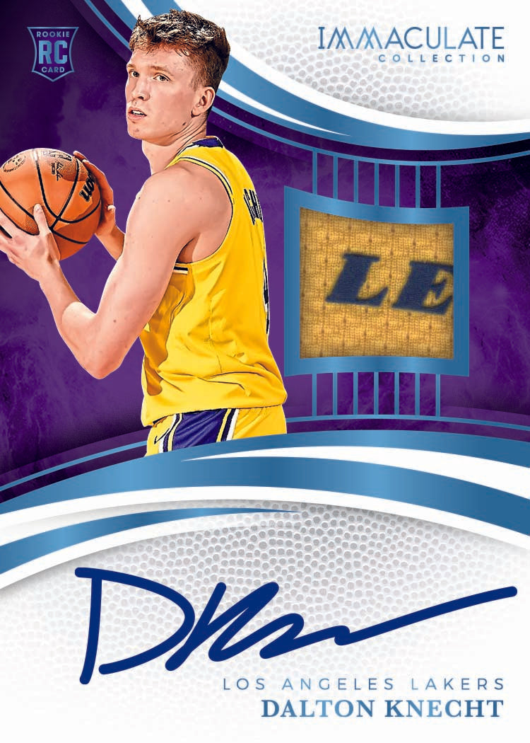 2024-25 Panini Immaculate Basketball RPA Rookie Patch Autograph