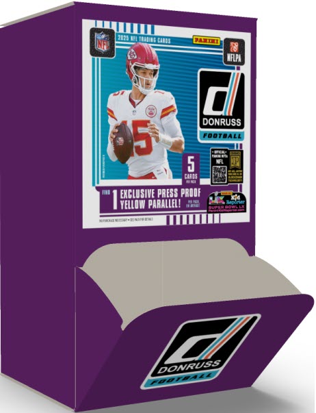2025 Panini Donruss Football Gravity Feed Pack