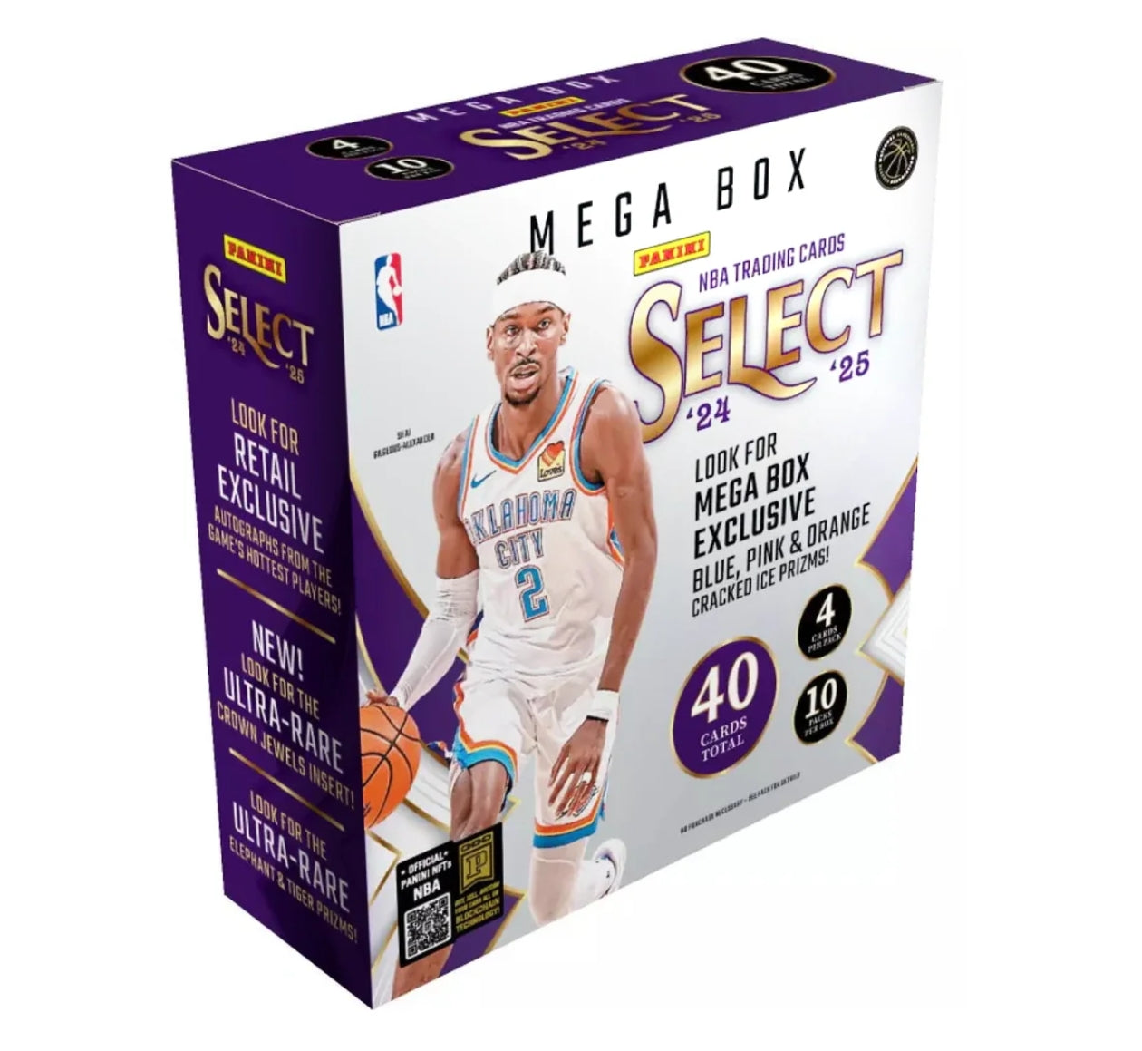 2024-25 Panini Select Basketball Mega Box