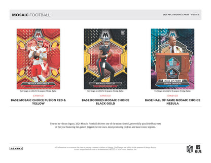 2024 Panini Mosaic Football Choice Box