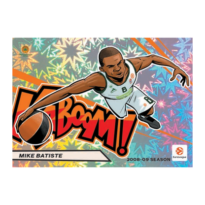 2025-26 Panini Contenders EuroLeague KaBoom Horizontal Mike Batiste