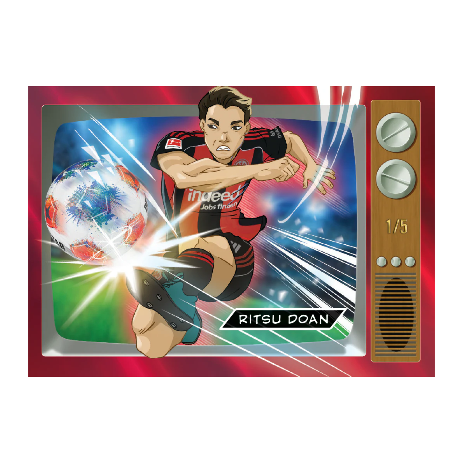 2025-26 Topps Chrome Bundesliga Soccer Anime Ritsu Doan