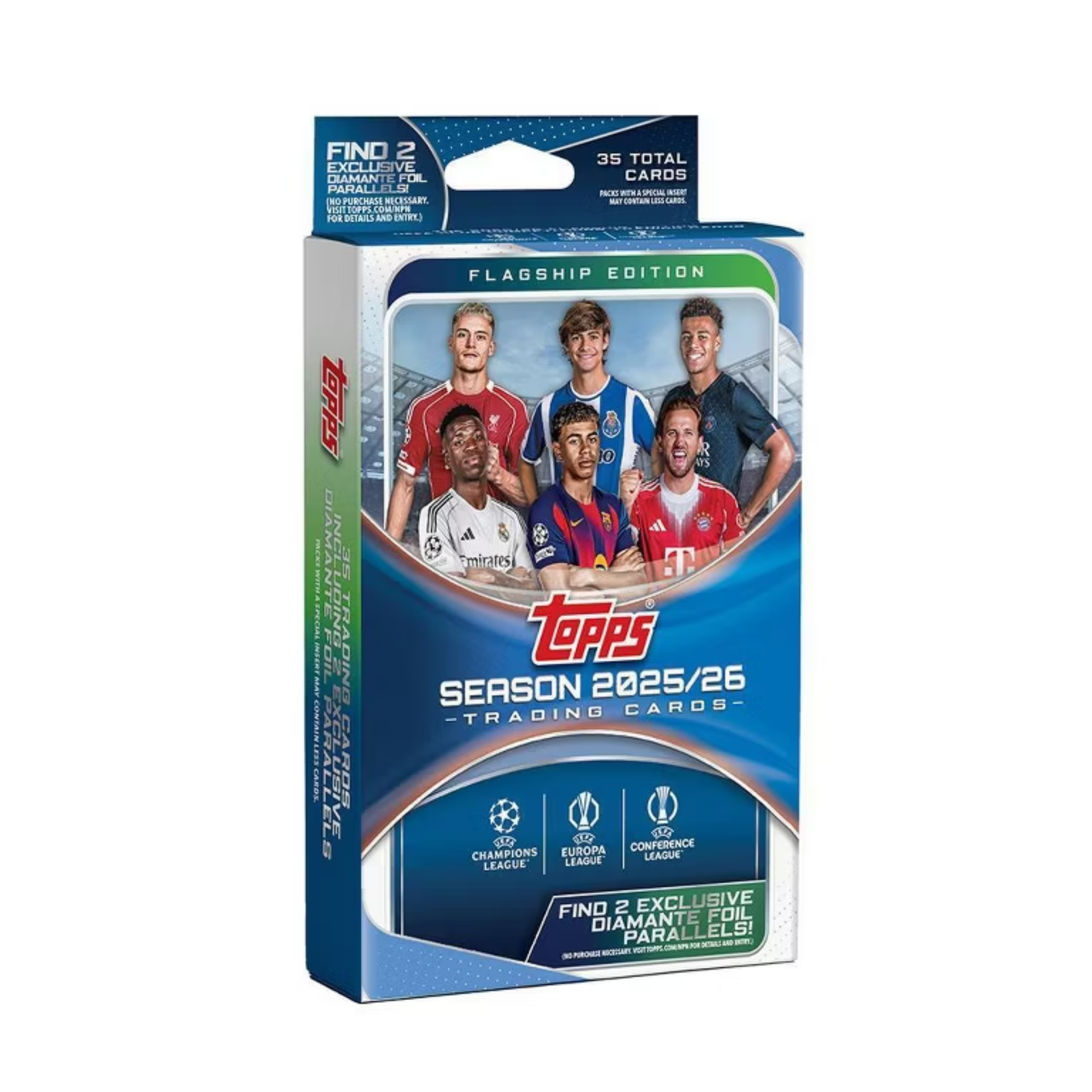 2025-26 Topps UEFA Club Competitions Soccer Hanger Box | Shop Now