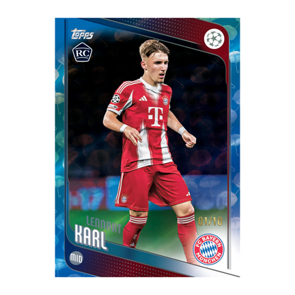 2025-26 Topps UEFA Club Competitions Soccer Lennart Karl