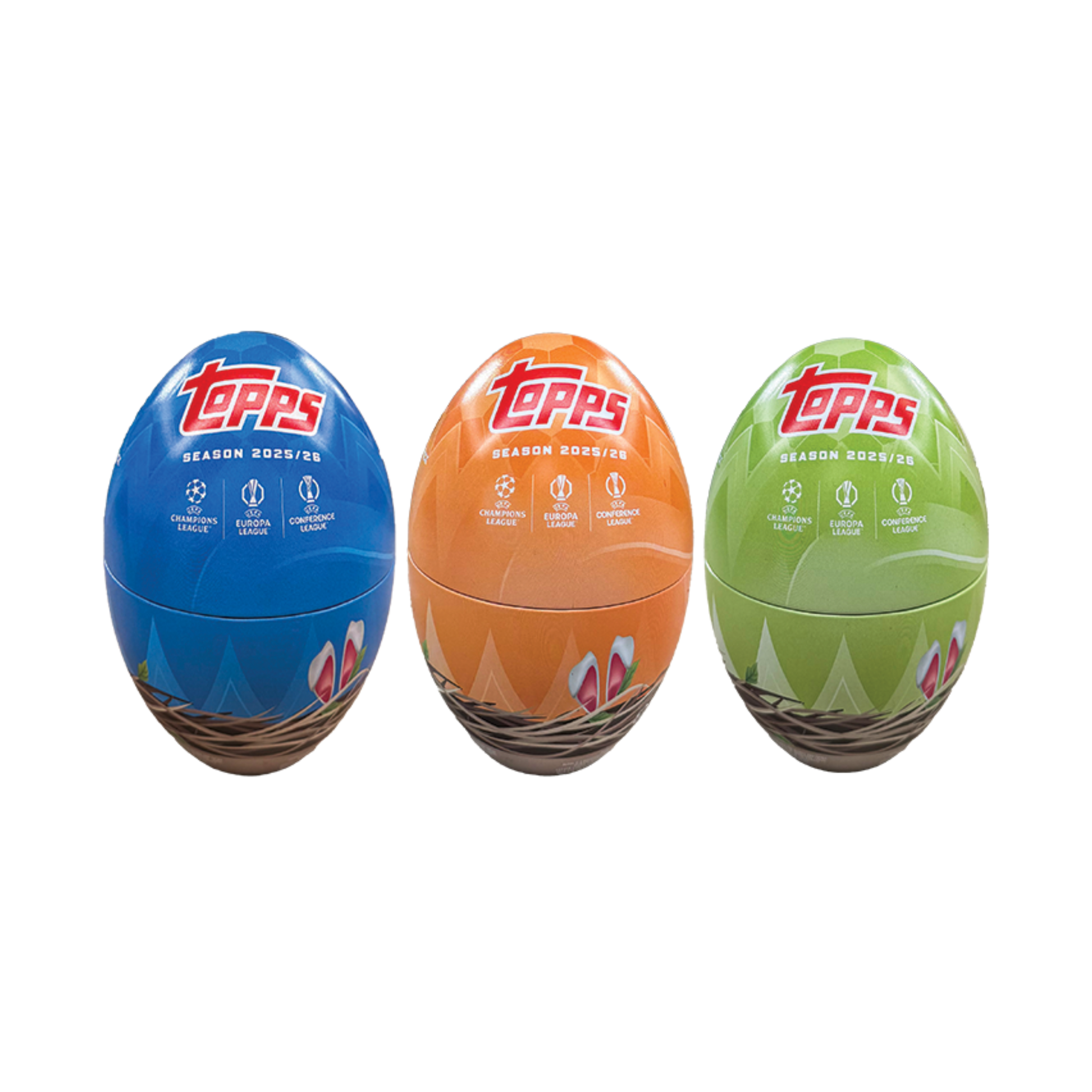 2025-26 Topps UEFA Club Competitions Soccer Spring Tin