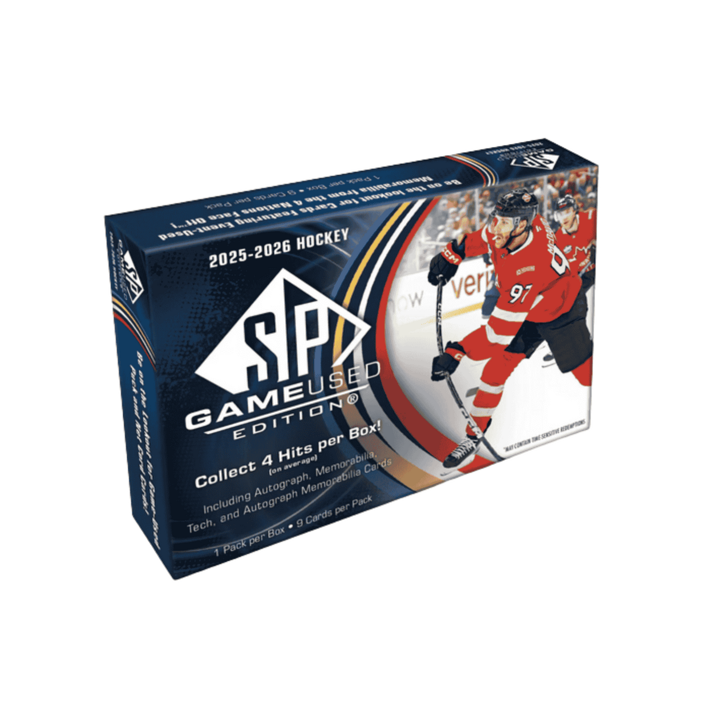 2025-26 Upper Deck SP Game Used Hockey Hobby Box