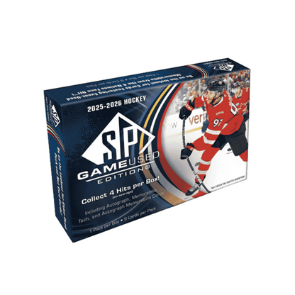 2025-26 Upper Deck SP Game Used Hockey Hobby Box