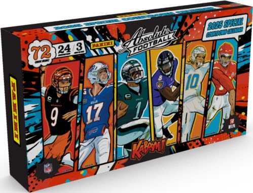 2025 Panini Absolute Football Countdown Calendar