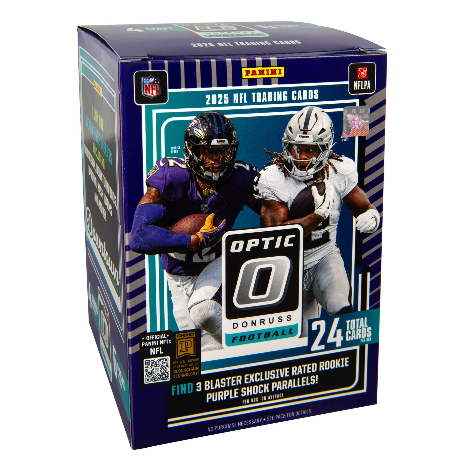 2025 Panini Donruss Optic Football Blaster Box - Chase Downtown