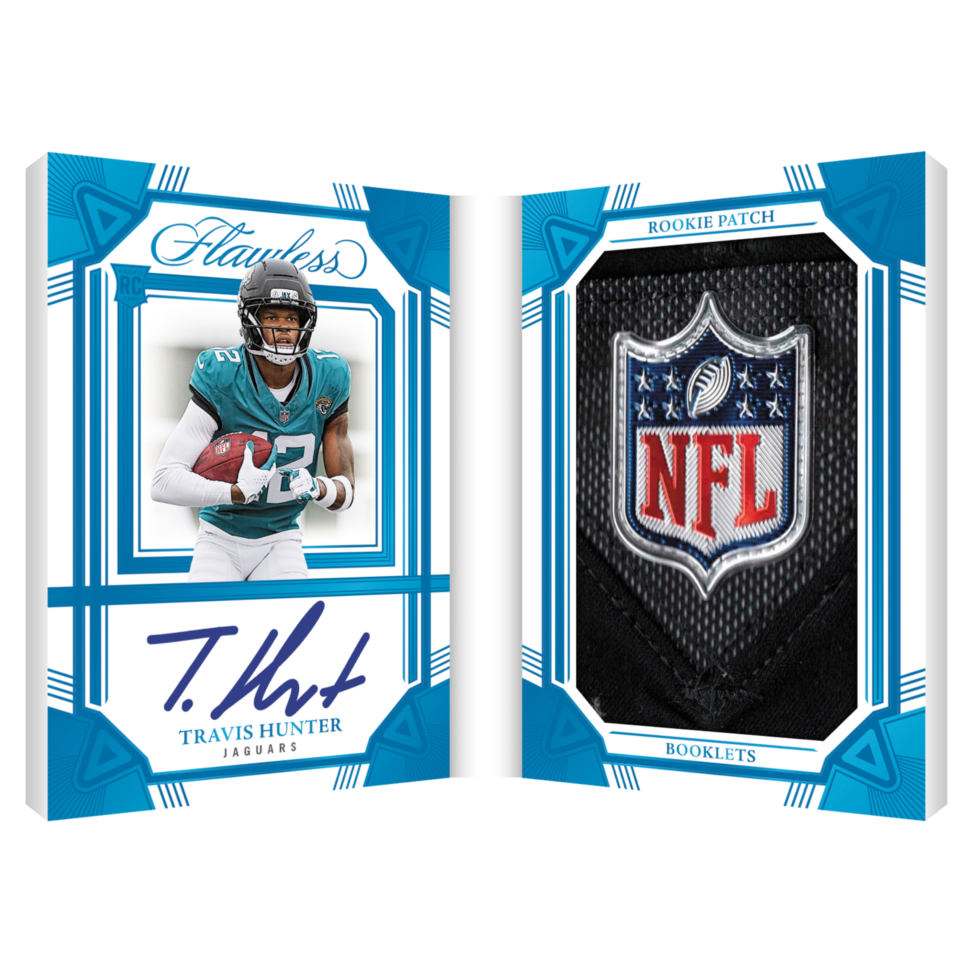2025 Panini Flawless Football Rookie Shield Booklet Travis Hunter