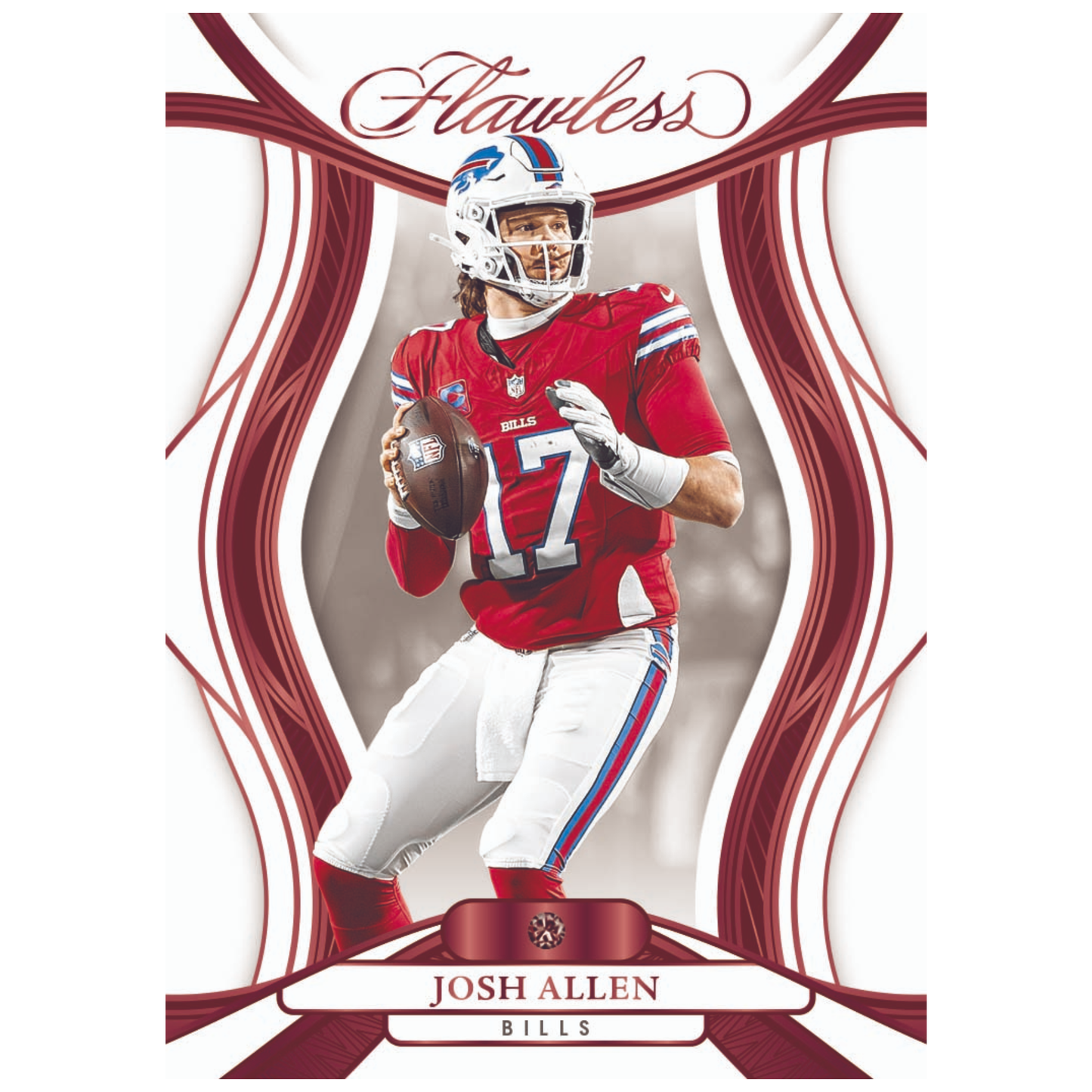 2025 Panini Flawless Football Ruby Josh Allen