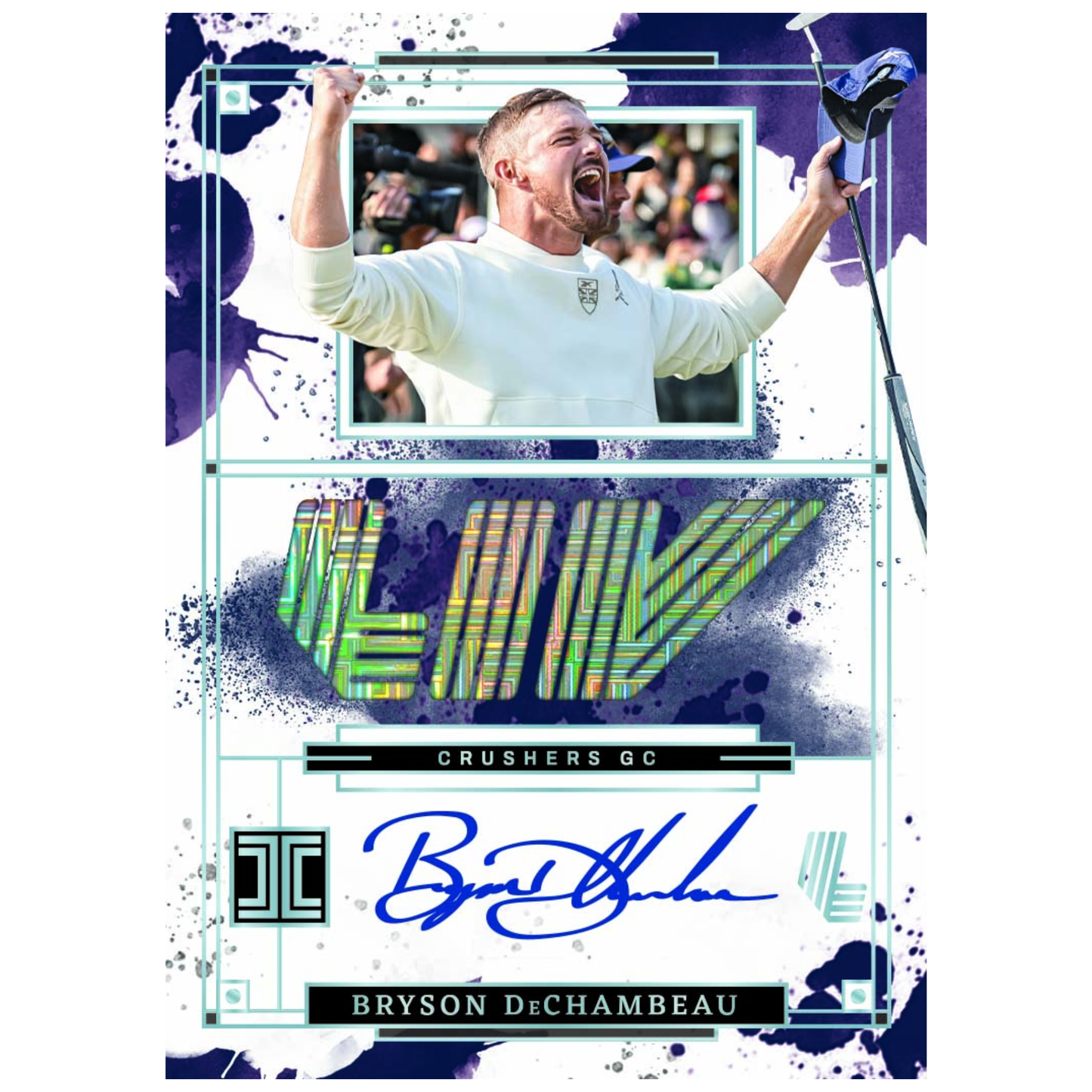 2025 Panini Impeccable LIV Golf Bryson DeChambeau Autograph