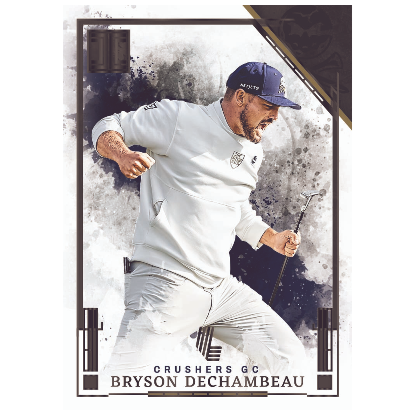 2025 Panini Impeccable LIV Golf Bryson Dechambeau