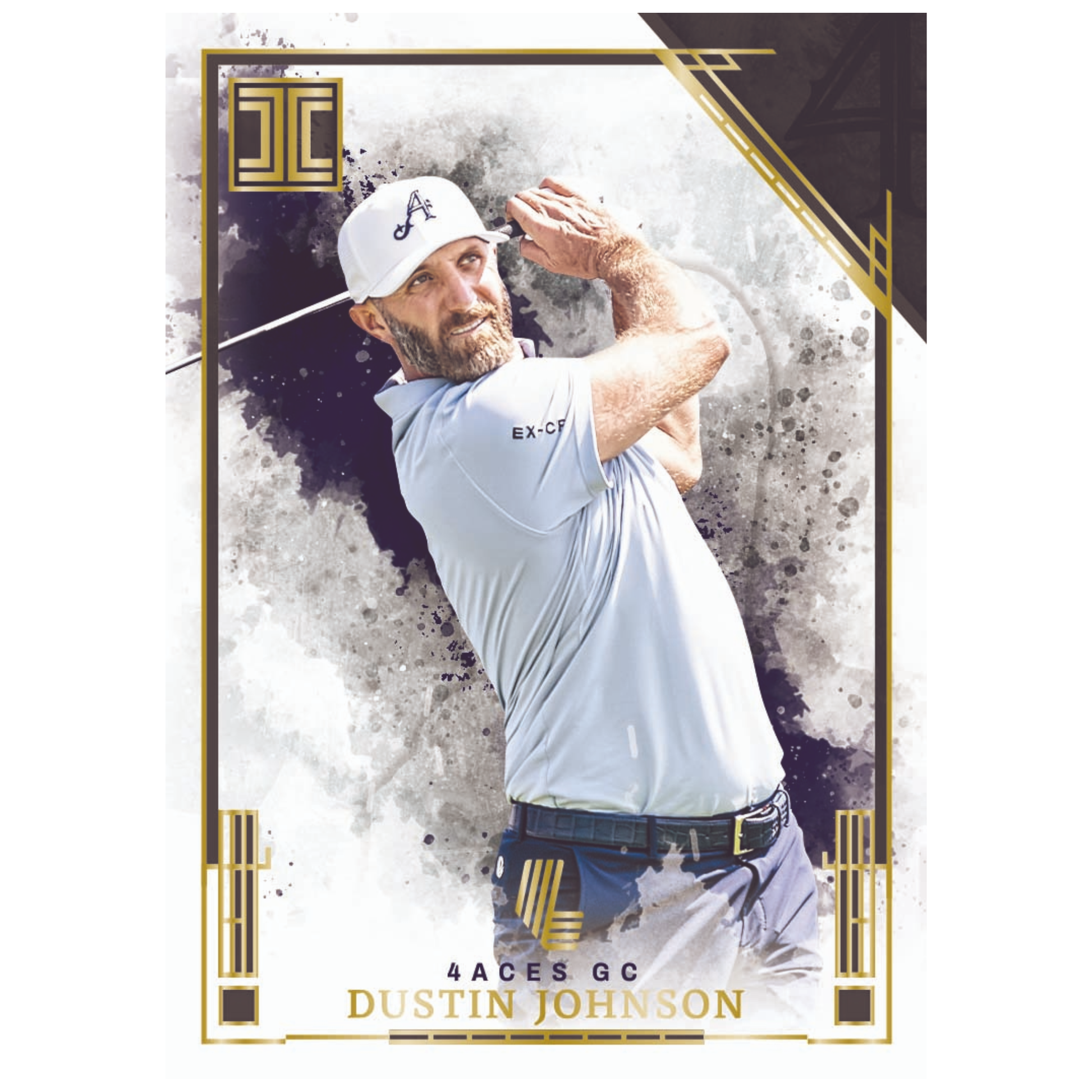 2025 Panini Impeccable LIV Golf Dustin Johnson