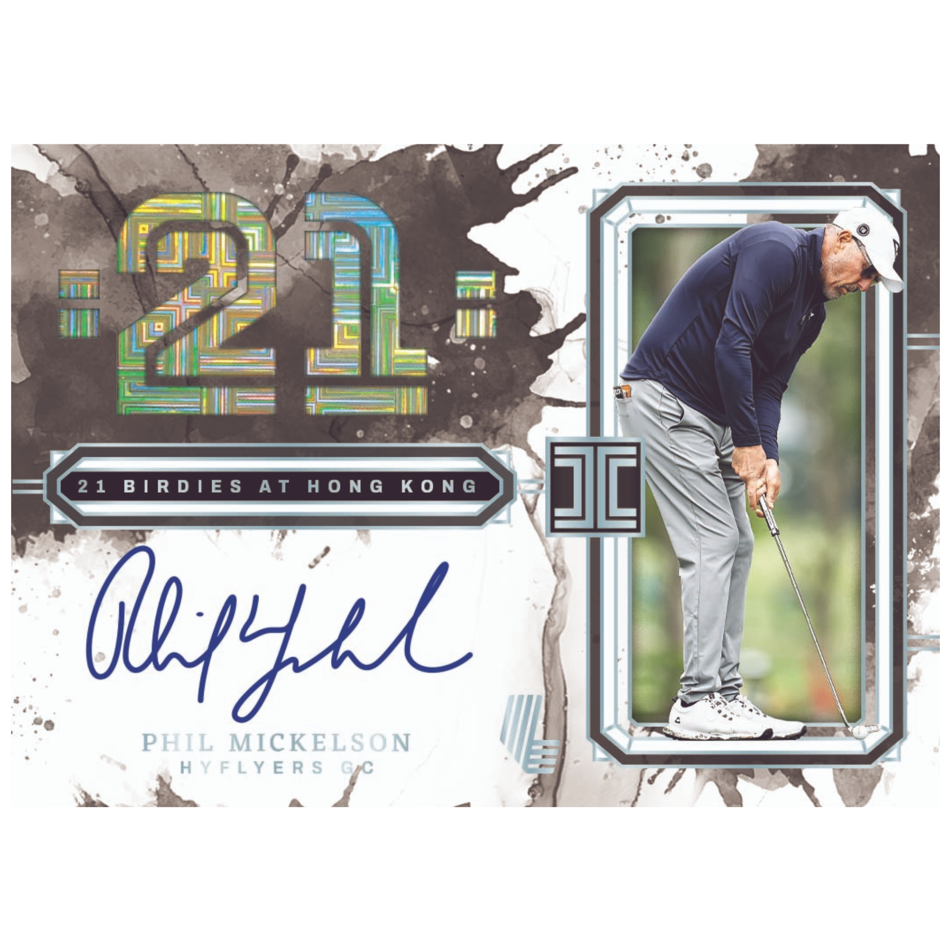2025 Panini Impeccable LIV Golf Phil Mickelson Auto