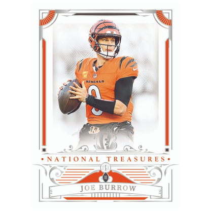 2025 Panini National Treasures Football Joe Burrow
