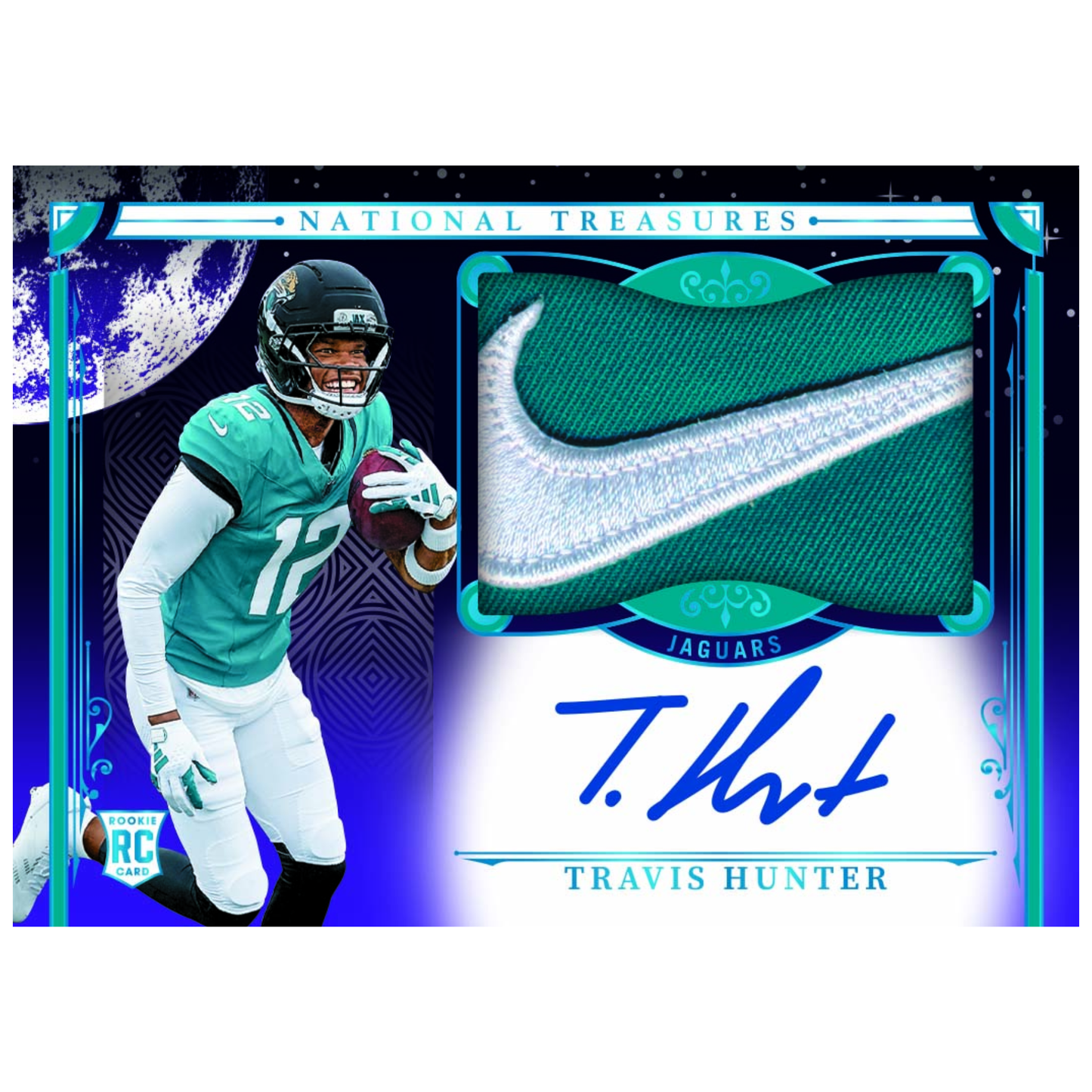 2025 Panini National Treasures Football Rookie Patch Autographs Travis Hunter
