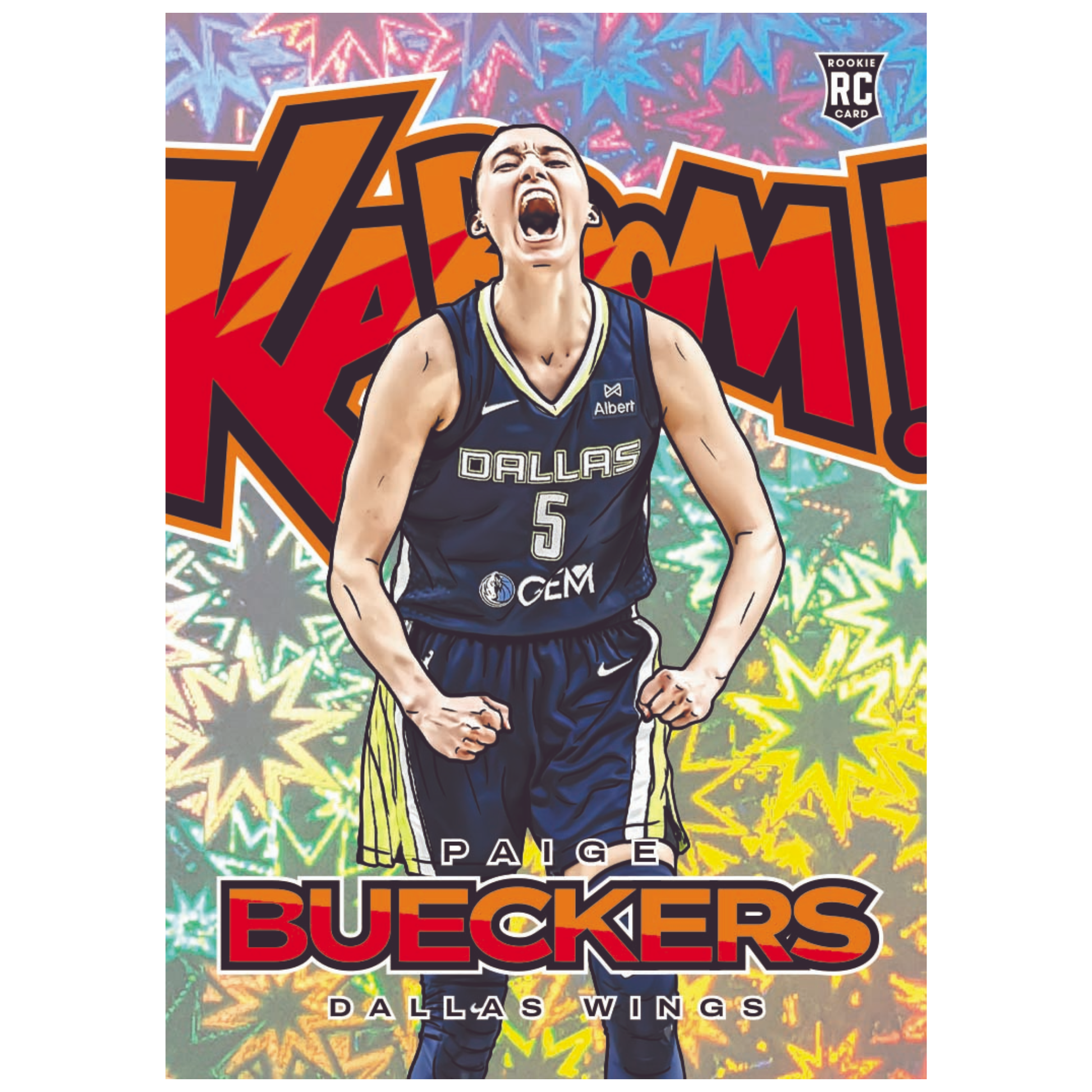 2025 Panini One & One WNBA Kaboom! Paige Bueckers