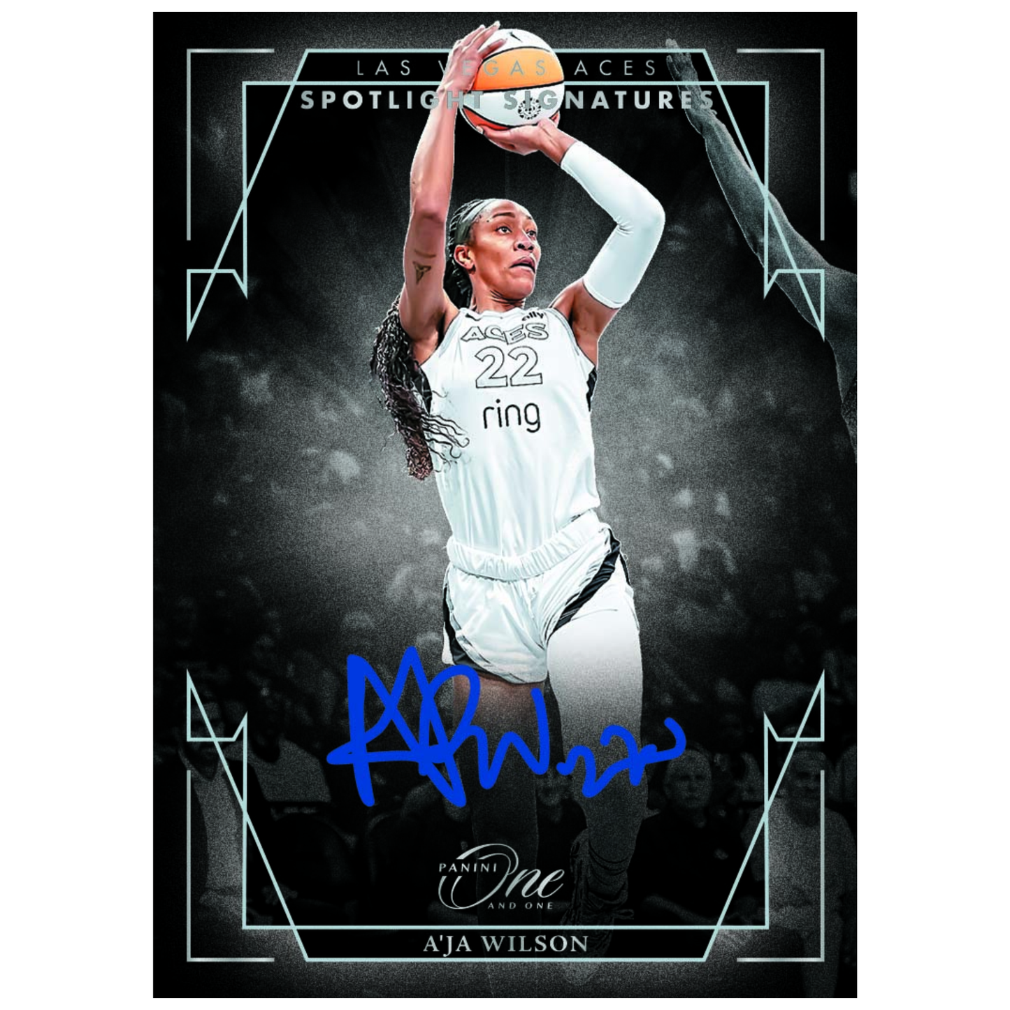 2025 Panini One & One WNBA Spotlight Signatures A'ja Wilson