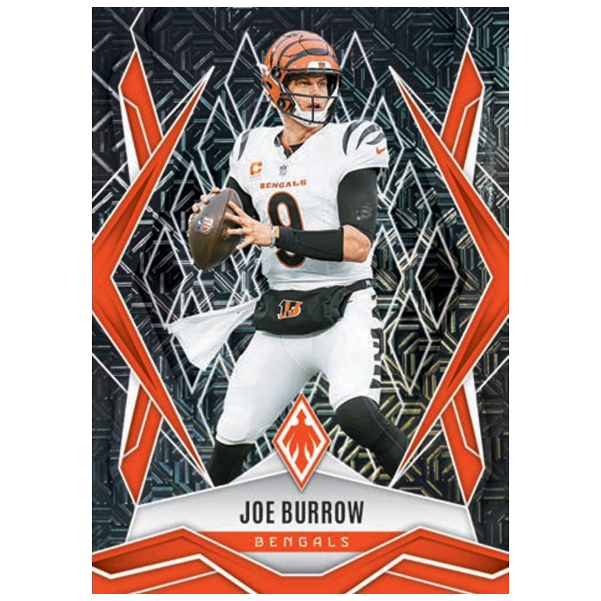 2025 Panini Phoenix Football International Mojo Black Joe Burrow