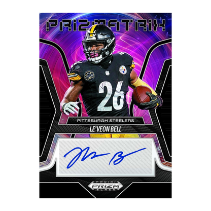 2025 Panini Prizm Black Football Prizmatrix Le'Veon  Bell