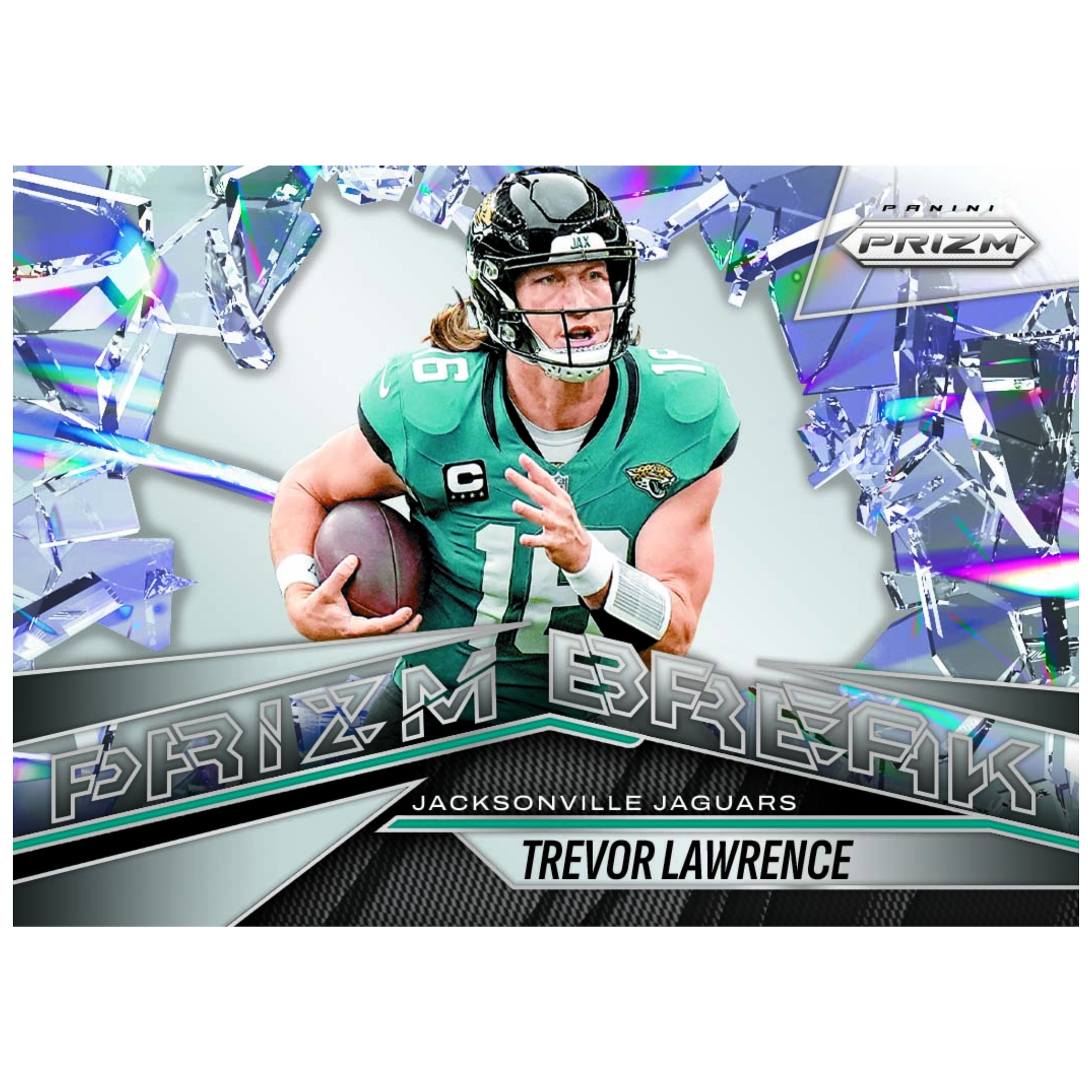 2025 Panini Prizm Football Prizm Break Trevor Lawrence