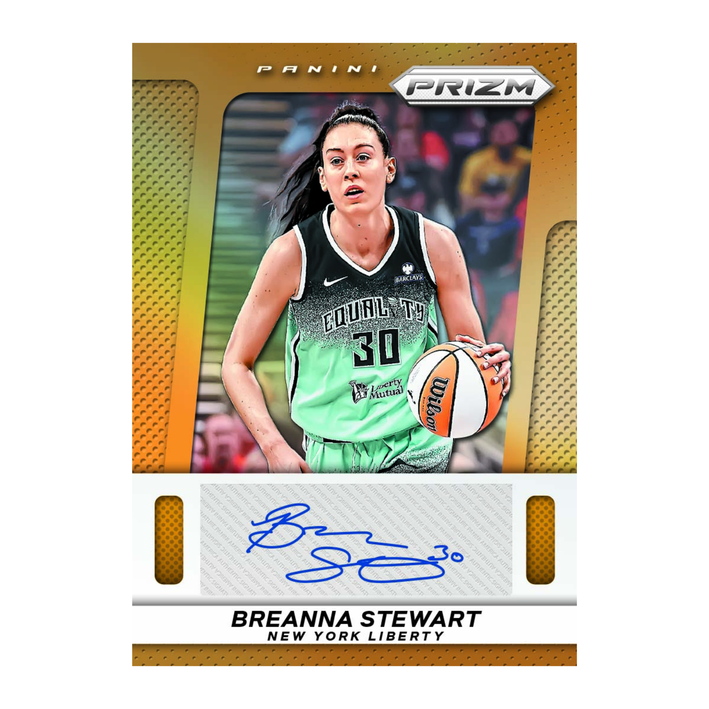 2025 Panini Prizm WNBA Basketball Breanna Stewart Autograph