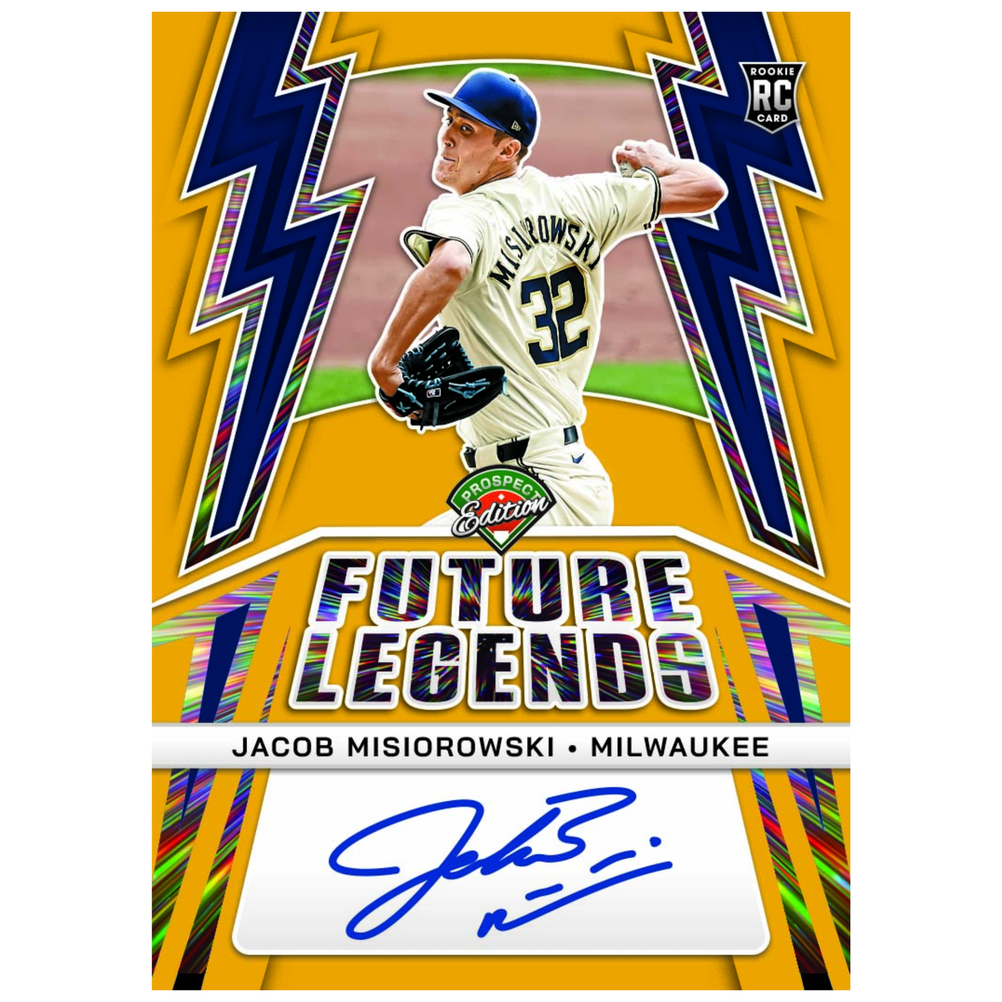 2025 Panini Prospect Edition Baseball  Future Legends Signatures Jacob Misiorowski