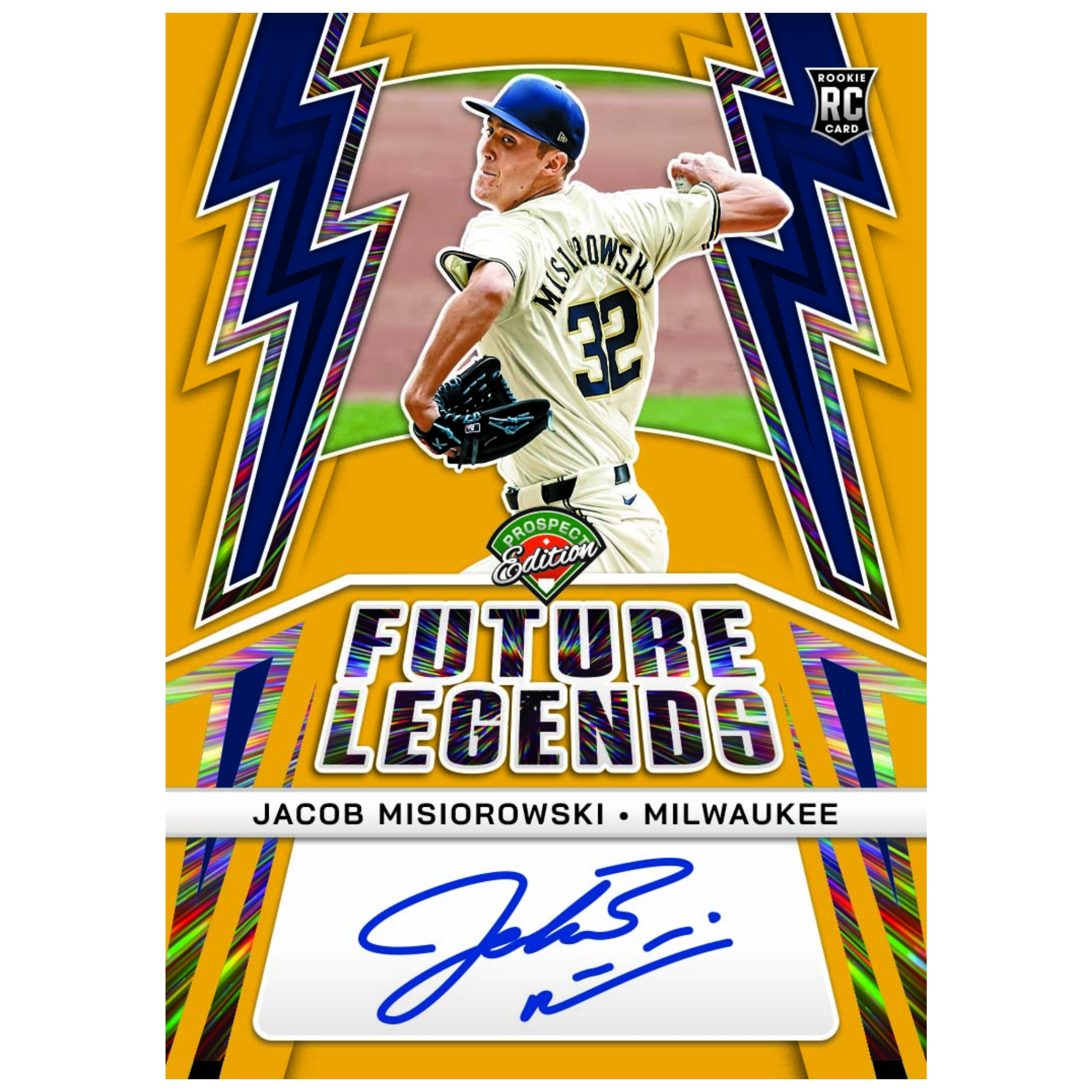 2025 Panini Prospect Edition Baseball  Future Legends Signatures Jacob Misiorowski
