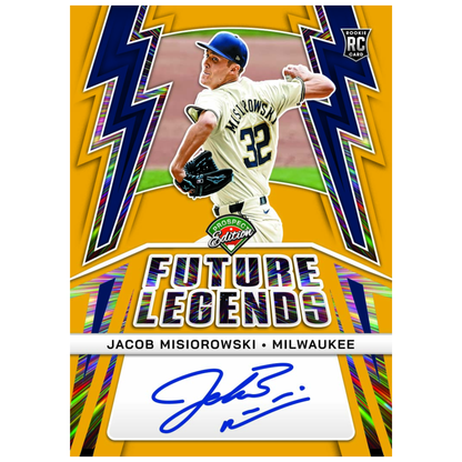 2025 Panini Prospect Edition Baseball  Future Legends Signatures Jacob Misiorowski