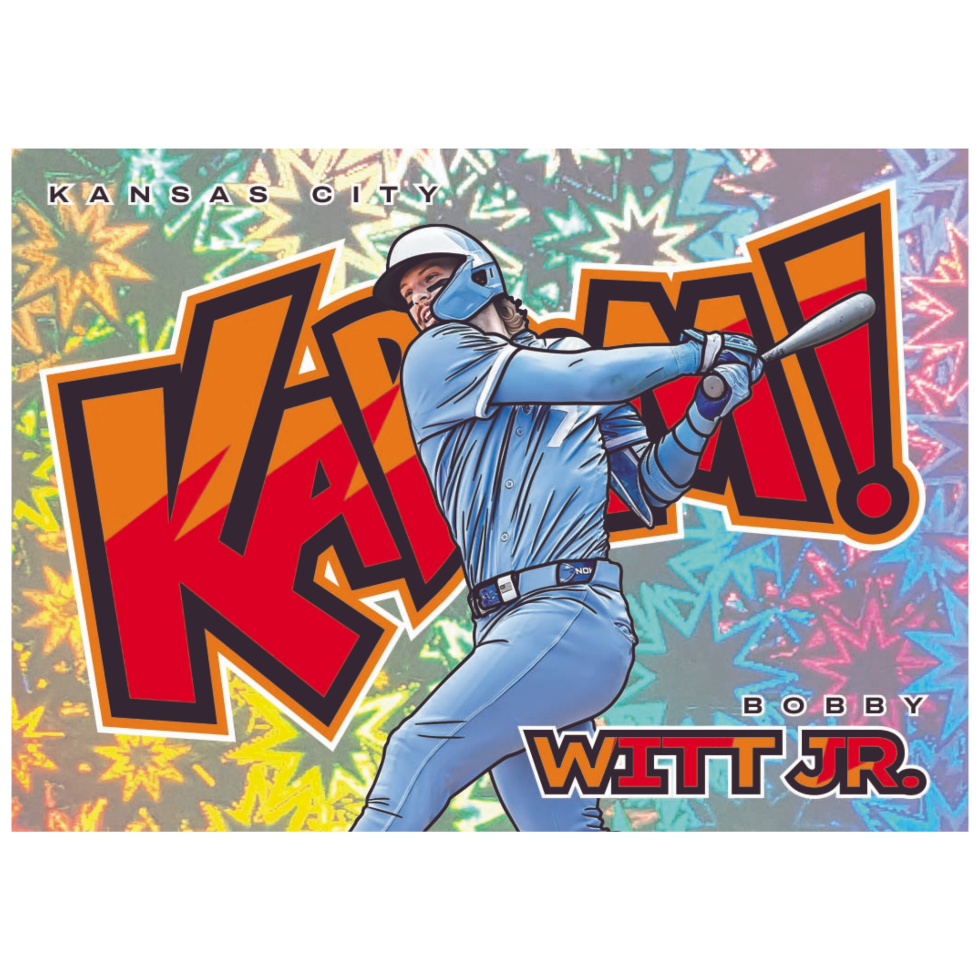2025 Panini Prospect Edition Baseball Kaboom! Bobby Witt Jr. 