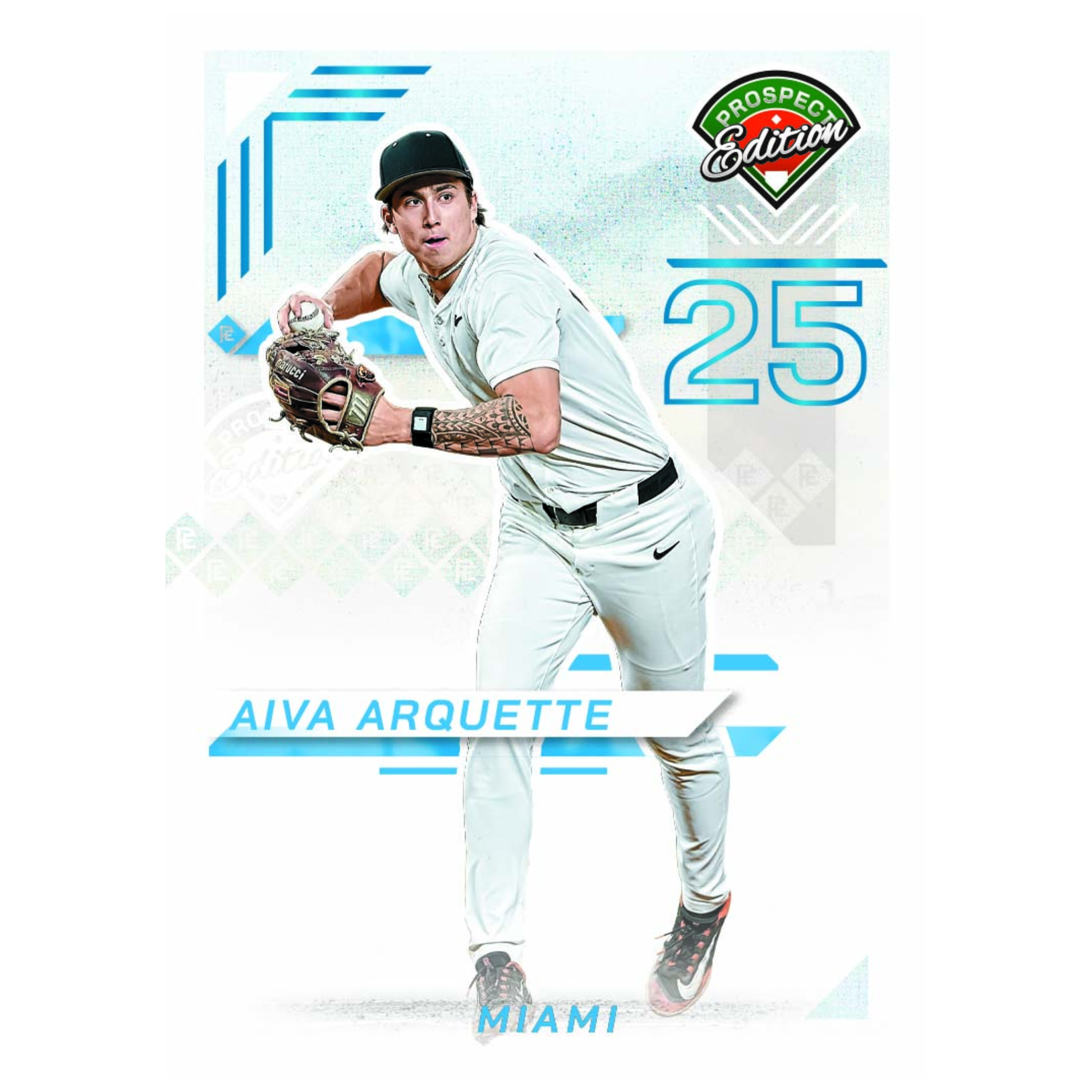 2025 Panini Prospect Edition Baseball Prospect Ticket Aiva Arquette