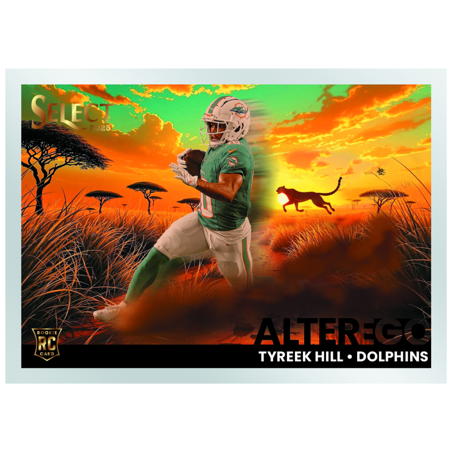 2025 Panini Select Football Alter Ego Tyreek Hill
